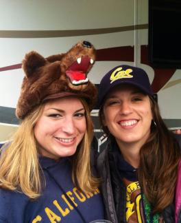 Lauren Goschke and Christina Restaino - Go Bears!